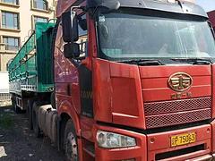 解放 半挂车 仓栅式 国4