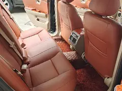 别克君越汽车座椅绷真皮座套，手缝方向盘套