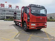 解放单桥国六平板拖车 全国联保售后无忧