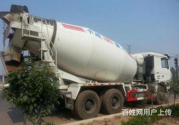 豪沃搅拌罐车德龙12-14 常年销售各种二手半挂车的图片