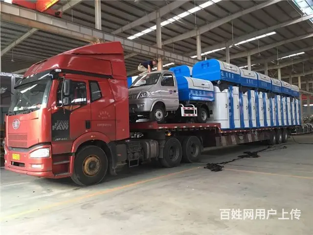 勾臂式垃圾车 挂桶式垃圾车 垃圾清运车厂家直销的图片