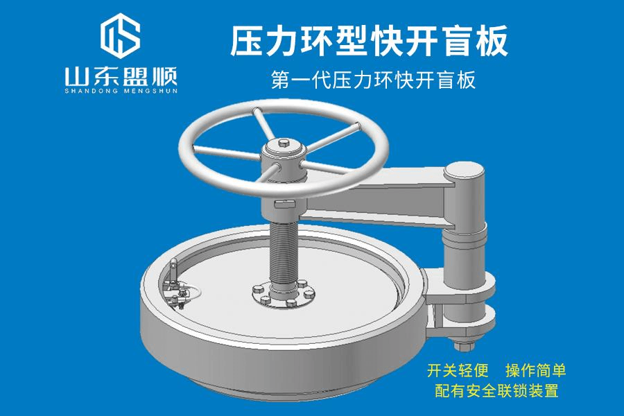压力环式快开盲板立式