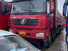 靓货一台德龙X3000前四后八自卸车8.6米430