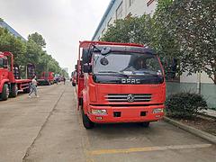 东风多利卡平板车 可拉15吨挖机铲车平板拖车 现车