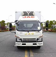 江淮4米2冷藏 肉钩速冻物流运输车