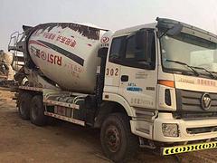 急转14年二手欧曼搅拌车 十四方 336马力 国五