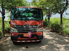 福田欧曼 平板车180马力，精品车况
