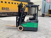 九成新仓储电动叉车 丰田1吨进口精品二手叉车