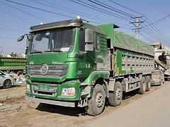 急转19年二手德龙自卸车 7.6米大箱 400马力