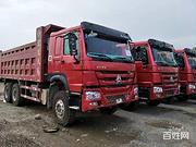 司机急卖没活干红岩杰狮 J6 后八轮自卸车 国5