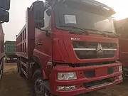 转让二手斯太尔自卸车 380马力 后八轮证件齐全