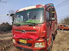 大运风景 高栏货车，玉柴160