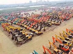 3000余台大 中 小型二手挖掘机6-9折现货销售