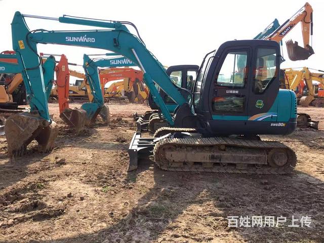 低价出售二手挖掘机山河80三大件质保一年的图片