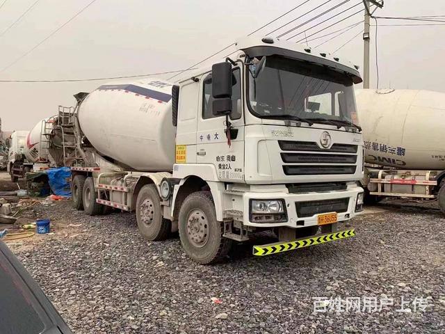 二手德龙搅拌车 中集瑞江上装 大20方 前四后八的图片