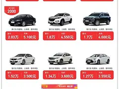 新车、二手车、国产合资当天可提