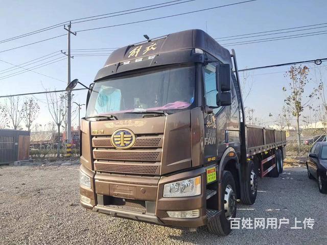 出售二手一汽解放 解放J6P 9.6米平板车 国5的图片