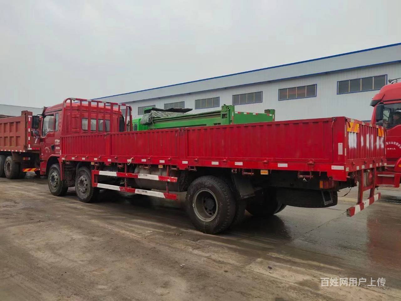枣庄出售精品二手德龙9.6米平板车 220马力