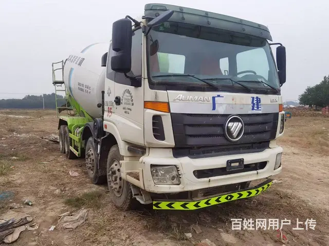 二手轻量化欧曼水泥搅拌车19年国五 前四后八 - 图片 2