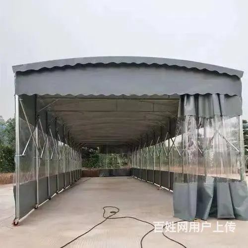 雨棚遮阳蓬 停车蓬 伸缩蓬 推拉篷 - 图片 7