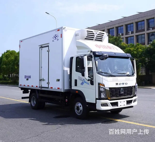重汽豪沃宽体蓝牌冷藏车 8档变速箱的价格是多少 - 图片 1