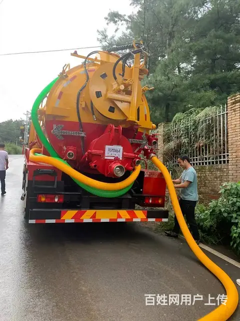 盘龙区世博生态城疏通下水道 污水管道清洗隔油池吸污 - 图片 3