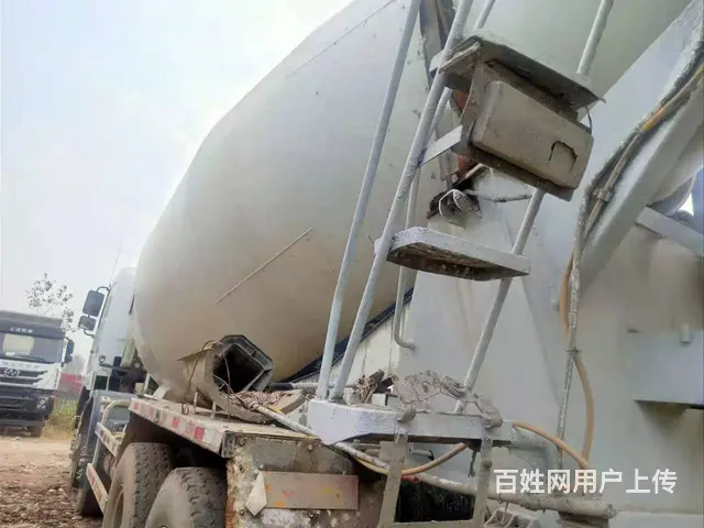 二手16年国四华凌前四后八18方水泥罐车380马力 - 图片 6