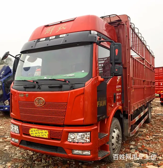 国五解放J6L领航版高配车 六米八高栏司机包过户 - 图片 8