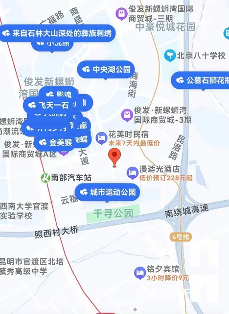 【带车位】新螺蛳湾俊发彩云城澜湾俊园 普通住宅 精装修 - 图片 11