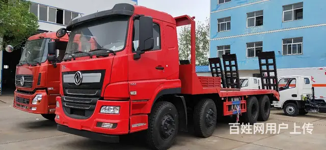 东风商用D７新款前四后八平板车 厂家价格多少钱 - 图片 8