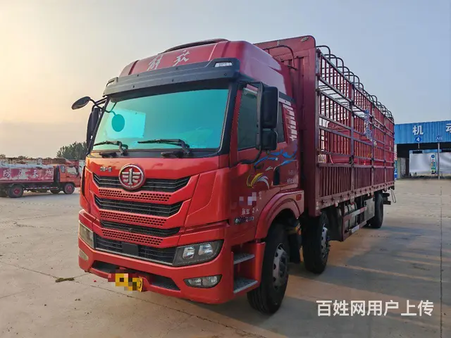 国六，解放 9.6米后4高栏 - 图片 1