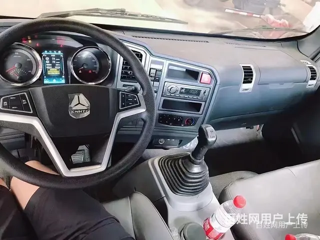 重汽豪沃蓝牌挖机拖板车 平板拖车 新车来电有优惠 - 图片 6