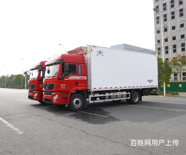 6米8鲜果蔬菜冷藏车 陕汽德龙冷饮鲜奶冷藏运输车 - 图片 4