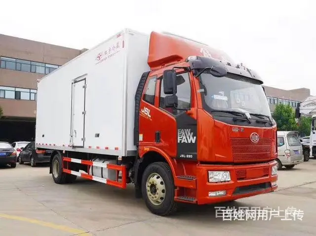 南充 国六解放箱长6.8米冷藏车 冷链运输车厂家直销 - 图片 4