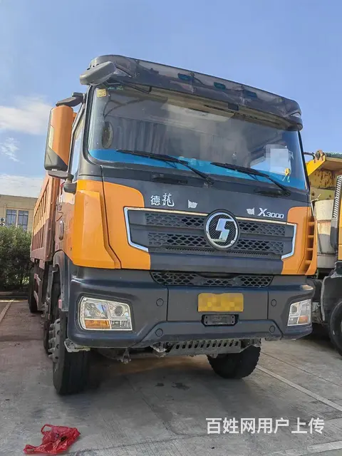 出售陕汽德龙8米前四后八自卸车550马力 国五排放 - 图片 3