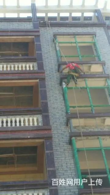 兴隆高空清洗，外墙挂布 - 图片 10