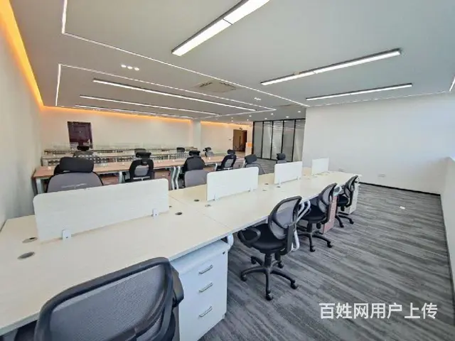 免中介费纯写字楼大工位区地铁492平精装修全套新家具拎包办公 - 图片 7