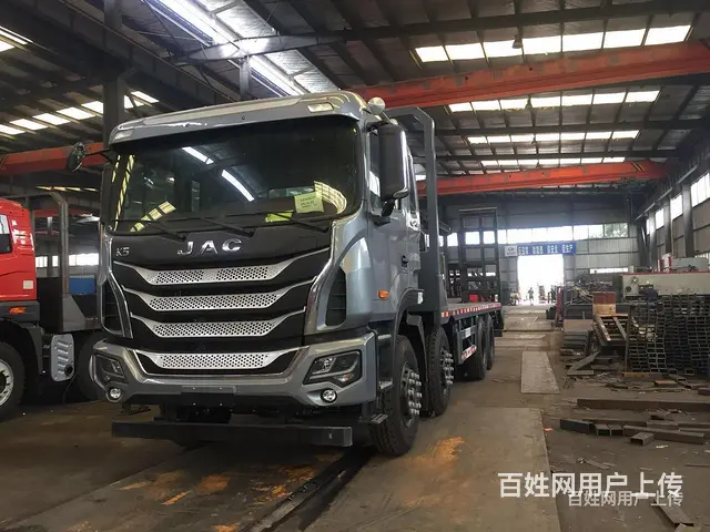 江淮前四后八挖机平板车 运输大型320挖机平板拖车动力强 - 图片 8