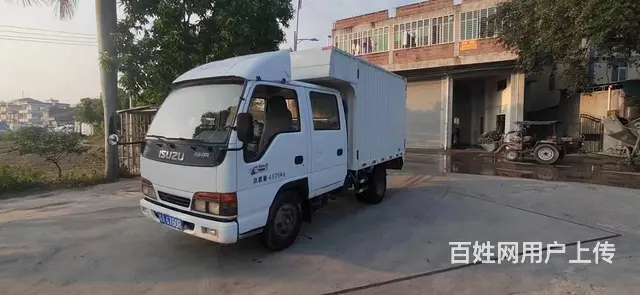 13年五十铃双排2米7车厢后双轮，广州一手车 - 图片 2
