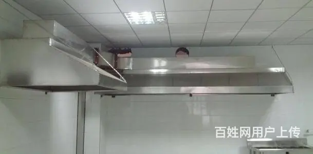 昆山锦溪学校单位食堂油烟机清洗公司 油烟管道清洗 - 图片 2