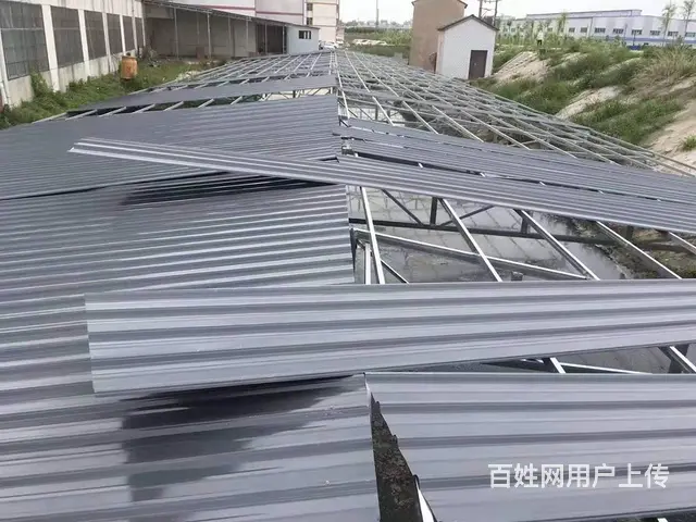 武汉安装彩钢棚、蔡甸搭建彩钢棚东西湖彩钢棚安装雨棚 - 图片 7