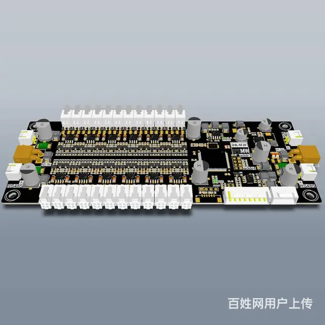 智能存储柜自动售货机级联通讯24路带反馈锁控板 - 图片 2