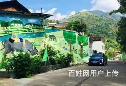 汕尾墙面画画施工,广东院墙壁画 - 图片 1