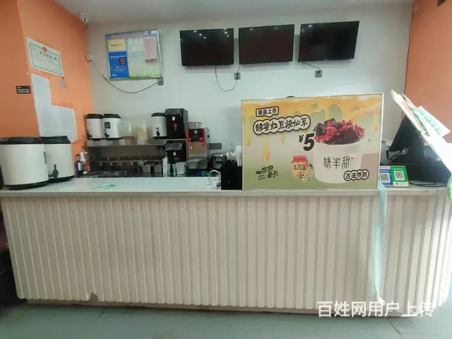 B个人一民主路十字路口奶茶店转让，可空转 - 图片 2