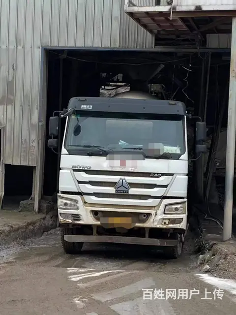 湖南低价处理国五豪沃大12方搅拌车 - 图片