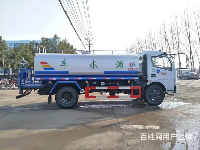 工程车专用可带雾炮 东风5-12方洒水车可分期 - 图片 3