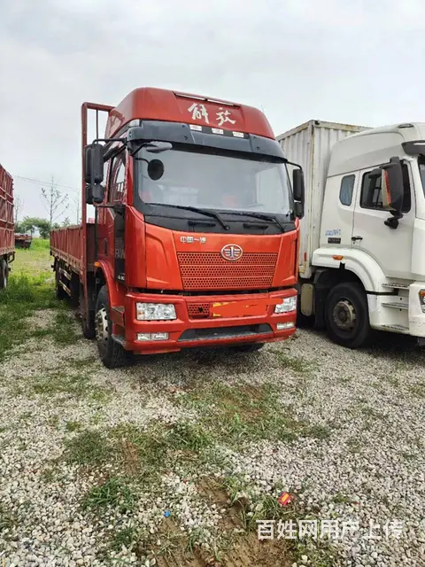 一汽解放 平板车 个人一手车况好  低价出售 - 图片