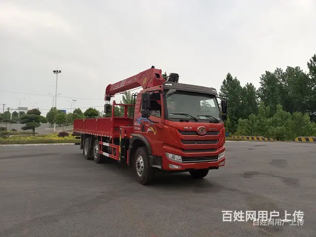 龙V2.0版提升桥国六三一12吨折臂随车吊 总质量25吨 - 图片 1