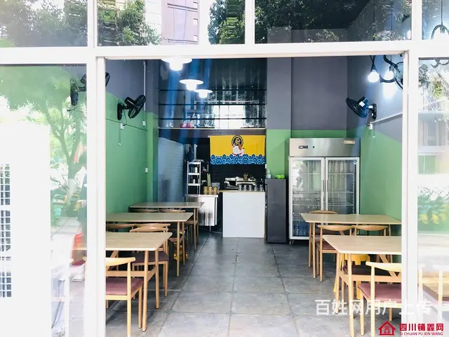 (四川铺鑫网)巴州区江北紫金花园42平餐饮店转让 - 图片 4