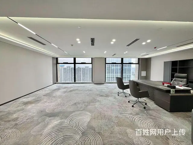 滨江甲级写字楼 企业总部办公室出租 挑高气派前台 双地铁口 - 图片 5